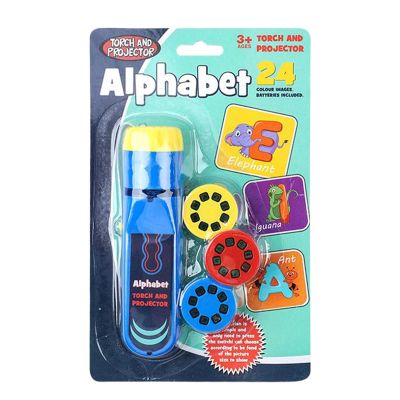 Children's Projector, Compact Flashlight-Style, ABS, Kids Flashlight Projector, Educational Learning Toy, Interactive Storytelling Fun, for Boys and Girls