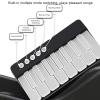 Diydeg Mini Keyboard Piano Toy, 15 Keys Portable Travel Piano Keyboard with 7 Color Gradient Lights, Toddlers Musical Instrument Learning Toy, Music Interactive Birthday Gifts view 3
