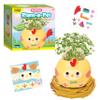 Creativity for Kids Plant-a-Pet Barnyard Chicken Kit | Decorate, Plant & Grow Your Own Pet | Chia Seed Gardening Craft | Spring Crafts & Screen-Free Kids Activity (Ages 6+) view 1