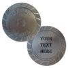 Monarch Precious Metals Custom Engraved Small Blind Poker Button | 1 oz Fine Silver | Gift Box view 3
