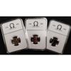 2025 Lincoln Penny Set with Omega Mark Lasered in - 3 Coins Set - 1 Coin Gold Plated - Coins for Collectors - 2025 Penny Colectibles 2 view 2