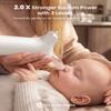 GROWNSY 3-in-1 Baby Nasal Aspirator Spray, Suction & Mist, Light Grey view 3