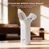 GROWNSY 3-in-1 Baby Nasal Aspirator Spray, Suction & Mist, Light Grey view 4