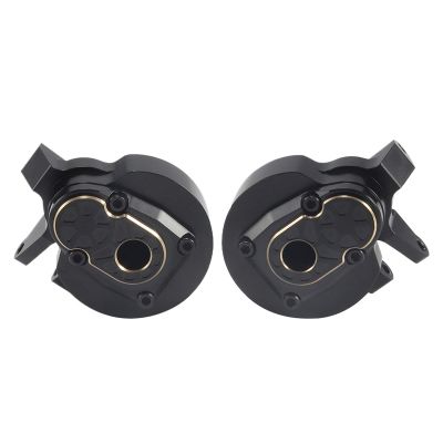 Heavy Brass Counterweight Steering Knuckles Portal Cover for Axial for Capra 4WS SCX10 III for Vanquish F9 for SuperShafty CP44 Axle Housing(Purple)