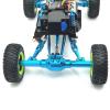 RC Cars Models For Wltoys 124006 12423 12427 12428 12429 1/12 Metal Rear Axle Drive Shaft Shock Absorber Trailing Arms RC Car Parts Replacement Use(Blue) view 2