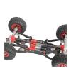 RC Cars Models For MN D90 D96 For MN98 For MN99S MN45 Metal Chassis Link Rod Pull Linkage RC Car Tracked Vehicles Parts Accessories Replacement Repair(Black) view 2