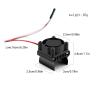 RC Models For Traxxas For TRX-4M 1/18 Alloy Machined Heatsink Cooling Fan Crawler Model Accessory Assemble Replace Modified Parts(Black) view 2