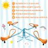 VRAXO Outdoor Spinning Seesaw Sit and Spin Teeter Totter Outdoor Playground Equipment Swivel Teeter Totter for Backyard view 3