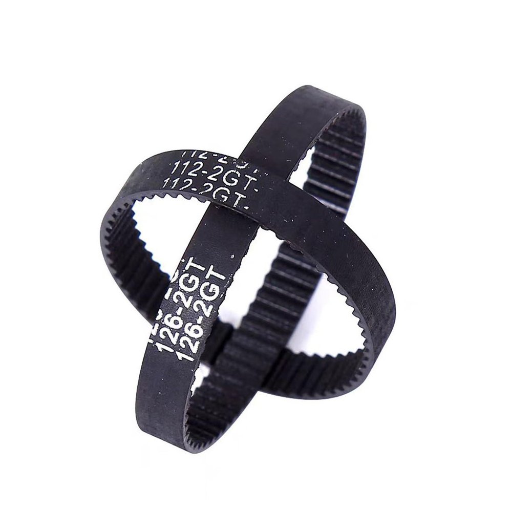 2GT 2M GT2 Belt Pitch Length 52mm-128mm Width 6mm Rubber Closed(2GT-66mm)