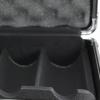 Aluminum Poker Chip Case - 300 Pieces, Storage Box with Matte Black Finish, Protection Container with Durable Build, Accessory Compact Design, Chip Holder for Family Friends view 4