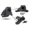 RC Repairs Models For TRX-4 For TRX4 For TRX-6 1/10 CNC Metal Alloy Motor Engine Mount Base RC Crawler Car Truck Upgrade Parts Accessories(Black,1set) view 2