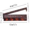 Tortoise Shell Rack & Pusher Set, Tortoise Shell Acrylic Mahjong Rack Set with Fully Detachable Magnetic Pushers, Tortoise Shell Mahjong Racks, 17.5 Inch Extended Length, Glossy Finish view 2