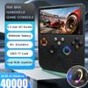 FVBADE[40000 in 1] R60S MAX Handheld Game Console 5.5 inch IPS Screen Mini Retro Console 6000mAh Portable Pocket Arcade 45+ Mainstream Emulator 128G TF Card Transparent.(Black) view 2