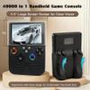 FVBADE[40000 in 1] R60S MAX Handheld Game Console 5.5 inch IPS Screen Mini Retro Console 6000mAh Portable Pocket Arcade 45+ Mainstream Emulator 128G TF Card Transparent.(Black) view 3