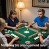 Tortoise Shell Rack & Pusher Set, Tortoise Shell Acrylic Mahjong Rack Set with Fully Detachable Magnetic Pushers, Tortoise Shell Mahjong Racks, 20 Inch Extended Length (Straight, 20in) view 2