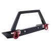 Rc Bumper Parts For Axial For Scx10 II III PRO For Traxxas For Trx4 1/10 Metal Front Bumper Lights Lamp Upgrades Parts Accessories RC Crawler view 1