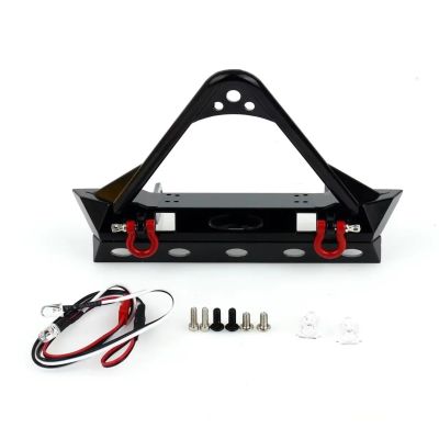 Rc Bumper Parts For Traxxas For Trx4 For Trx6 For Axial For Scx10 II III PRO Gen8 Gen9 1/10 RC Crawler Car Metal Front Bumper Upgrades