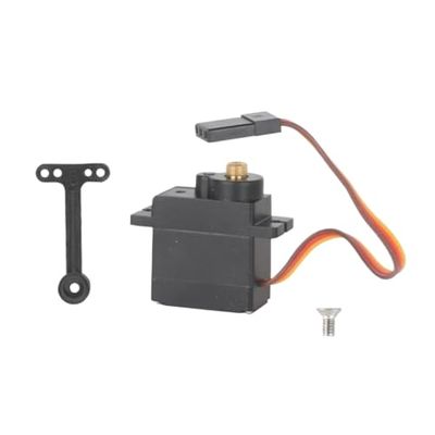 AE86 A86 LD1801 LD1802 LD1803 LD1804 A01 A02 9g Metal Gear Servo Steering Gear Upgrade Parts for 1 18 Scale RC Car Models Compatible with Various RC Vehicles