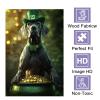 Great Dane Next to The Gold Coin 500 Pieces Puzzles for Adults, St. Patrick's Day Challenging Jigsaw Puzzles for Adults, Home Wall Art Decor Gift 15.2 * 20.8 Inch view 2