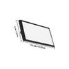 Abaodam Universal Car Seat Mirror for Rear Facing, Shatterproof Abs Rearview Mirror with Wide View for Back Seat Observation and Monitoring view 2
