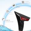 EAGRI 2 Pcs Car Spoiler for Toyota RAV4 2019-2024 2025, Side Fender Vents Decoration Air Flow Intake Sticker Auto Exterior Shark Gills,Red view 2