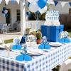 8 Pcs Young Wild and Three Centerpieces for Boys 3rd Third Birthday Party view 3