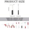 DanLingJewelry 40Pcs Mini Tool Kit Charms Metal Home Tool Plier Scissor Hammer Display Decoration for Party Dollhouse Accessories Landscape view 2
