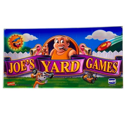 Joe's Yard Games Slot Glass
