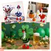 Fuzzivator 6 Set Holiday Desk Goose Outfits All Seaons 7 Inch Goose Outfits Easter 4th of July Desk Duck Outfits for Magnetic Gesse StatueTable Key Holder Decoration view 4