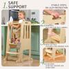 WINGYZ Natural Helper Tower & Double Sensory Table Set view 3