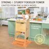 WINGYZ Natural Helper Tower & Double Sensory Table Set view 4