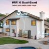 Gyliziex Indoor Security Camera 2 Packs, 2K 5G WiFi Baby/Pet/Dog/Nanny Cameras for Home Security, 360 PTZ Security Cameras with US Servers Phone App, 911 One-Tap Call,AI Smart Detection view 4