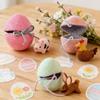2026 New Easter Arrivals - Surprise Easter Egg from Wool Felt, Decorative Handmade Felt EasterEgg with Hidden Toy, Ideal for Reusable EasterBaskets (#1) view 3