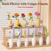12 PCS Prefilled Easter Eggs with Flower Building Blocks Set, Easter Basket Stuffers Fillers for Adults and Teens Aged 14+ Easter Theme Party Favors, Easter Egg Hunt Prizes and Classroom Gifts view 3