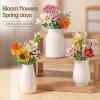 12 PCS Prefilled Easter Eggs with Flower Building Blocks Set, Easter Basket Stuffers Fillers for Adults and Teens Aged 14+ Easter Theme Party Favors, Easter Egg Hunt Prizes and Classroom Gifts view 4