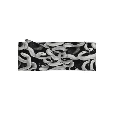 TZTTZT White Snake Print Baby Girls Bows Headbands, Hair Bows for Baby Girls Newborn Headband Stuff Toddler Hair Accessories