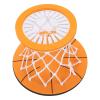 Aramox Ceiling Basketball Hoop, Hanging Indoor Mini Basketball Toy Mounted with Ball Adhesive Patch for Game Fun view 1