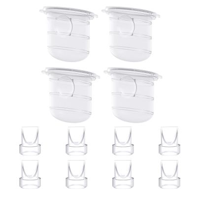 12 Pack Pump Replacement Parts, 8PCS Duckbill Valves 4PCS Silicone Diaphragm Compatible with Momcozy M6, M6 Breast Pumps Replacement Accessories Breastfeeding Essentials Kit