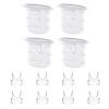 12 Pack Pump Replacement Parts, 8PCS Duckbill Valves 4PCS Silicone Diaphragm Compatible with Momcozy M6, M6 Breast Pumps Replacement Accessories Breastfeeding Essentials Kit view 1