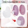 12 Pack Pump Replacement Parts, 8PCS Duckbill Valves 4PCS Silicone Diaphragm Compatible with Momcozy M6, M6 Breast Pumps Replacement Accessories Breastfeeding Essentials Kit view 2