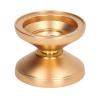 Aluminum Alloy YoYo Ball, Professional Unresponsive YoYo, Golden Metal YoYo with Smooth Sandblasted Finish and 3pcs Replacement String for Advanced Tricks view 2