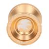 Aluminum Alloy YoYo Ball, Professional Unresponsive YoYo, Golden Metal YoYo with Smooth Sandblasted Finish and 3pcs Replacement String for Advanced Tricks view 4