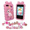 Kids Smart Phone for Gifts Birthday Christmas,Gimubaba Toy Phone Toddler Cell Phone Play Phone with 2.8" Touchscreen/Dual Camera/TF Card for Playing Game/Music/Learning (Bright Pink) view 1