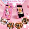 Kids Smart Phone for Gifts Birthday Christmas,Gimubaba Toy Phone Toddler Cell Phone Play Phone with 2.8" Touchscreen/Dual Camera/TF Card for Playing Game/Music/Learning (Bright Pink) view 2