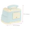 Abaodam Cartoon Car Saving Pot Piggy Bank for Blue Desktop Coin Container Decorative Household Money Bank view 2