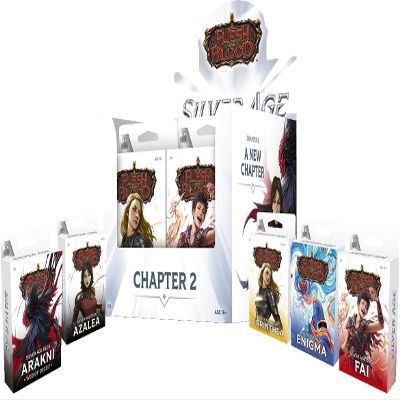 Flesh & Blood TCG Silver Age Deck Display - Chapter 2 (10 Decks)