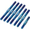 J Concepts 5317-1 Schumacher Cat Pb Fin Titanium Turnbuckle Set (Blue) view 1