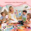 12 Pack Valentines Day Gifts for Kids, Valentines Day Cards with Heart-Shaped Crystal Gemstones for School Classroom Exchange, Valentine Party Favors&Goody Bag Fillers for Girls and Boys Ages 412 view 3