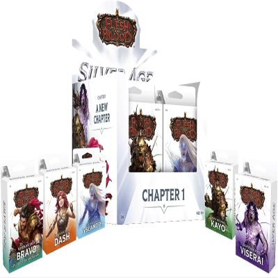 Flesh & Blood TCG Silver Age Deck Display - Chapter 1 (10 Decks)