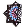 BVCY Flow Star UV Juggling Toy Easy to Rotate Beginners Cloth Spinning Flying Toy Beginners Cloth Spinning R07-style4 Blue&Black view 1